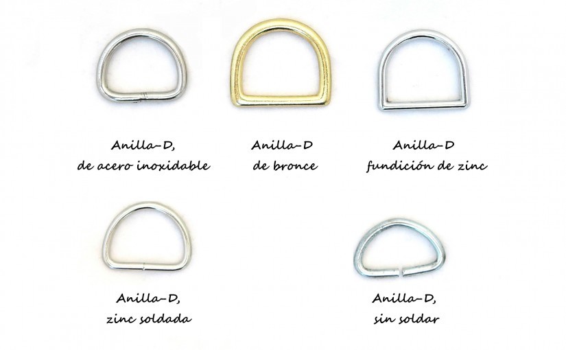 Mercería de anillas y anillas D