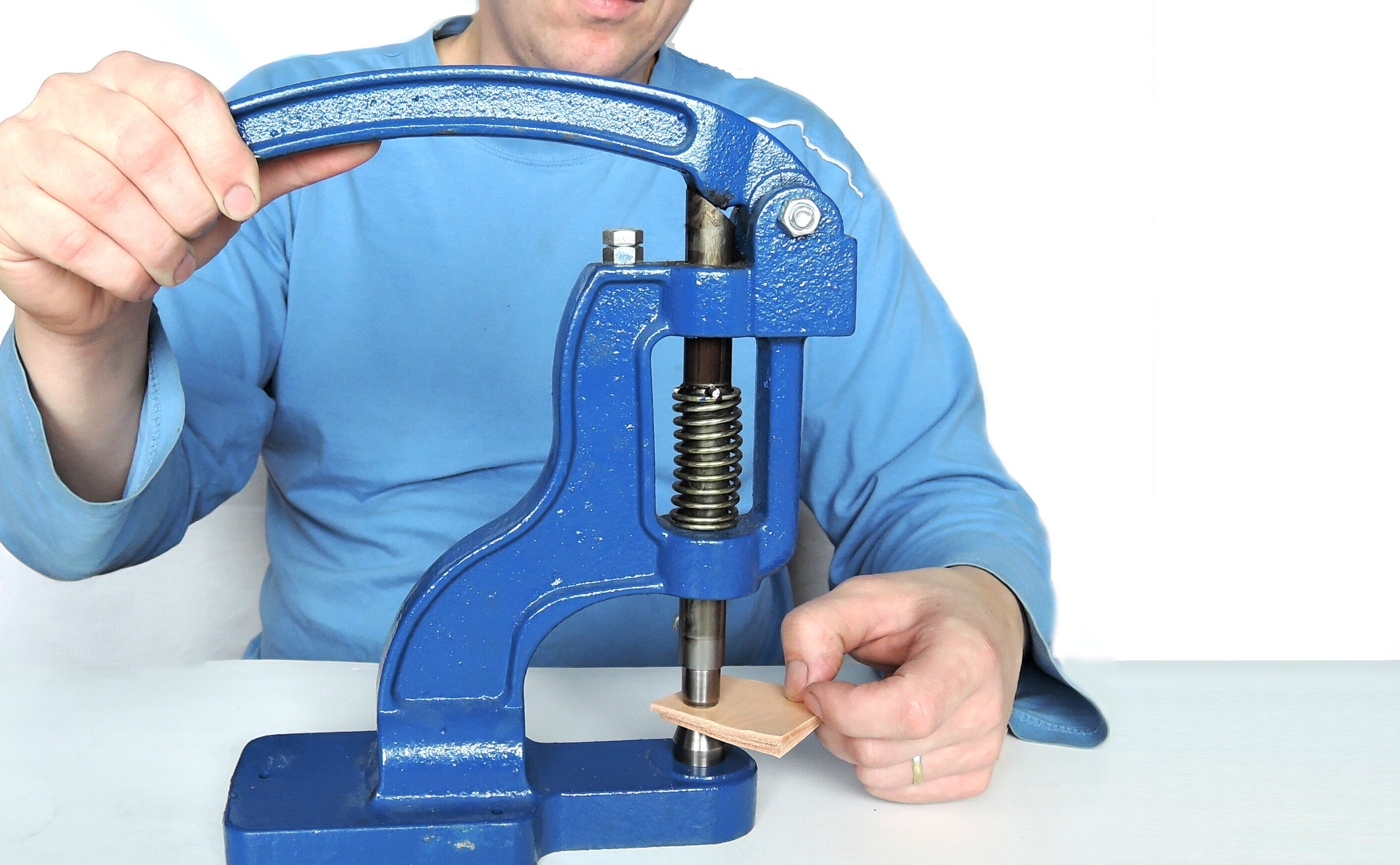 herramienta DK93 Máquina de prensa manual hecha a mano Perno Remache O 