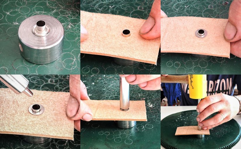 How to rivet eyelets (Photo Guide)